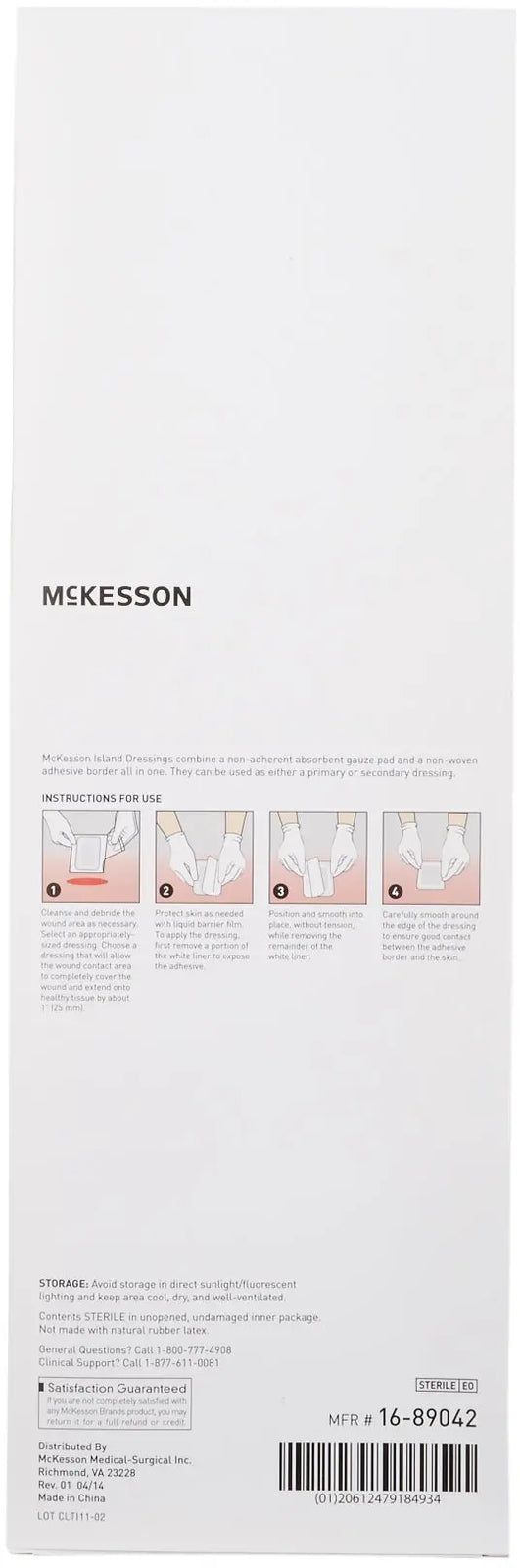 McKesson Island Dressings Sterile