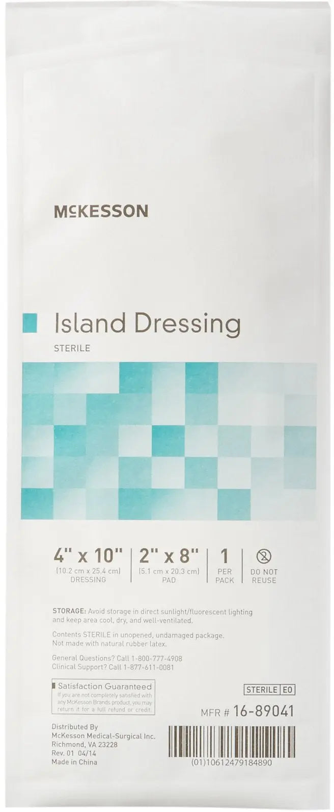 McKesson Island Dressings Sterile