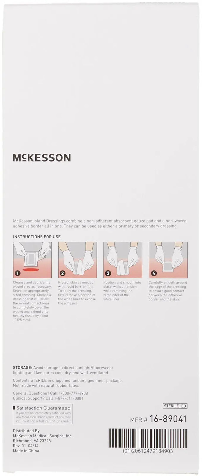 McKesson Island Dressings Sterile