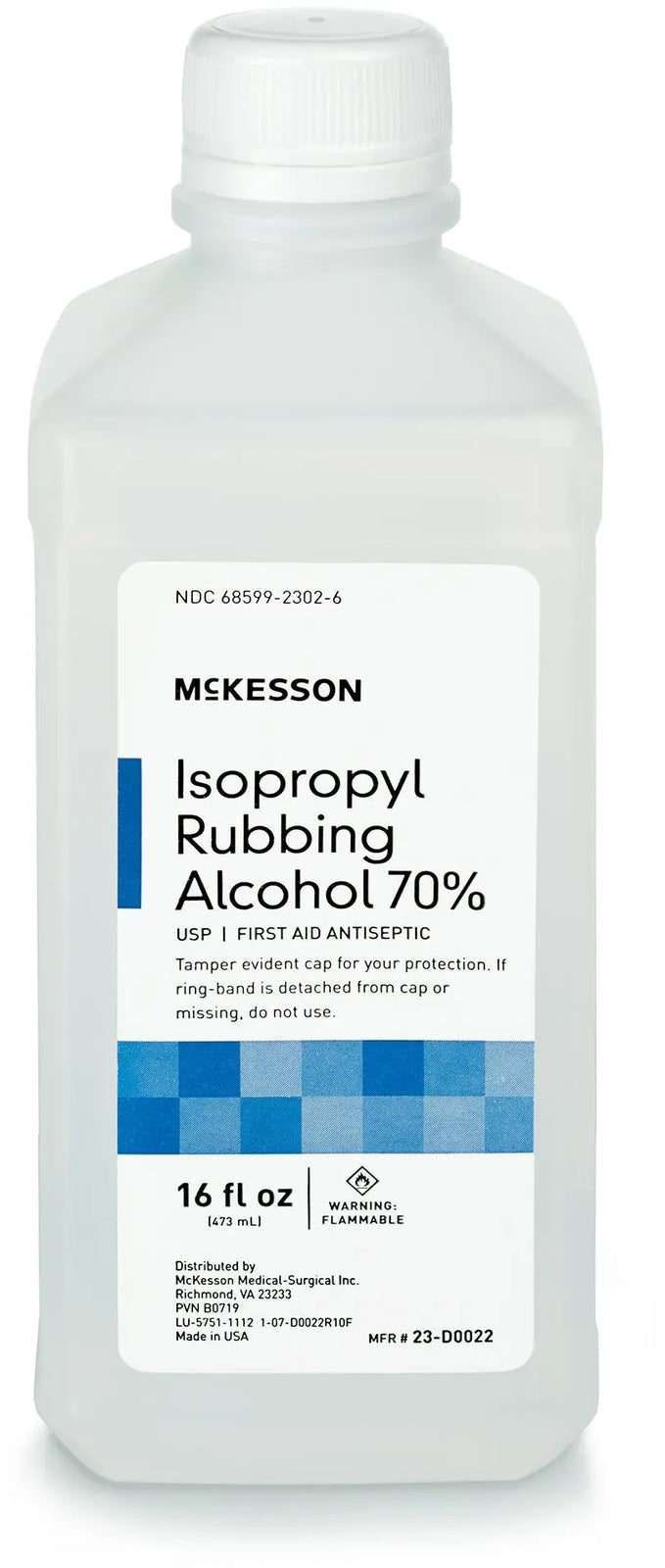 McKesson Isopropyl Rubbing Alcohol 70%