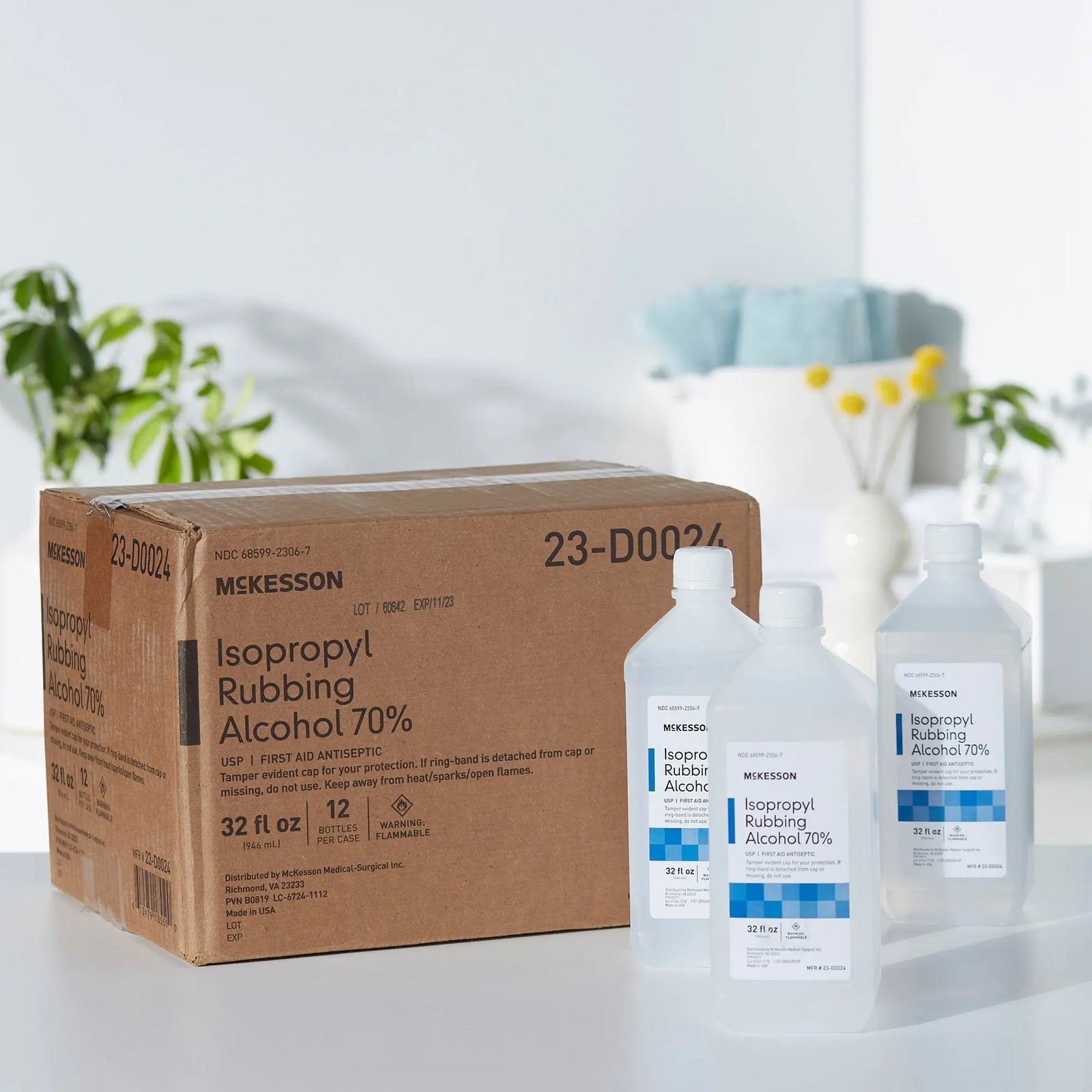 McKesson Isopropyl Rubbing Alcohol 70%