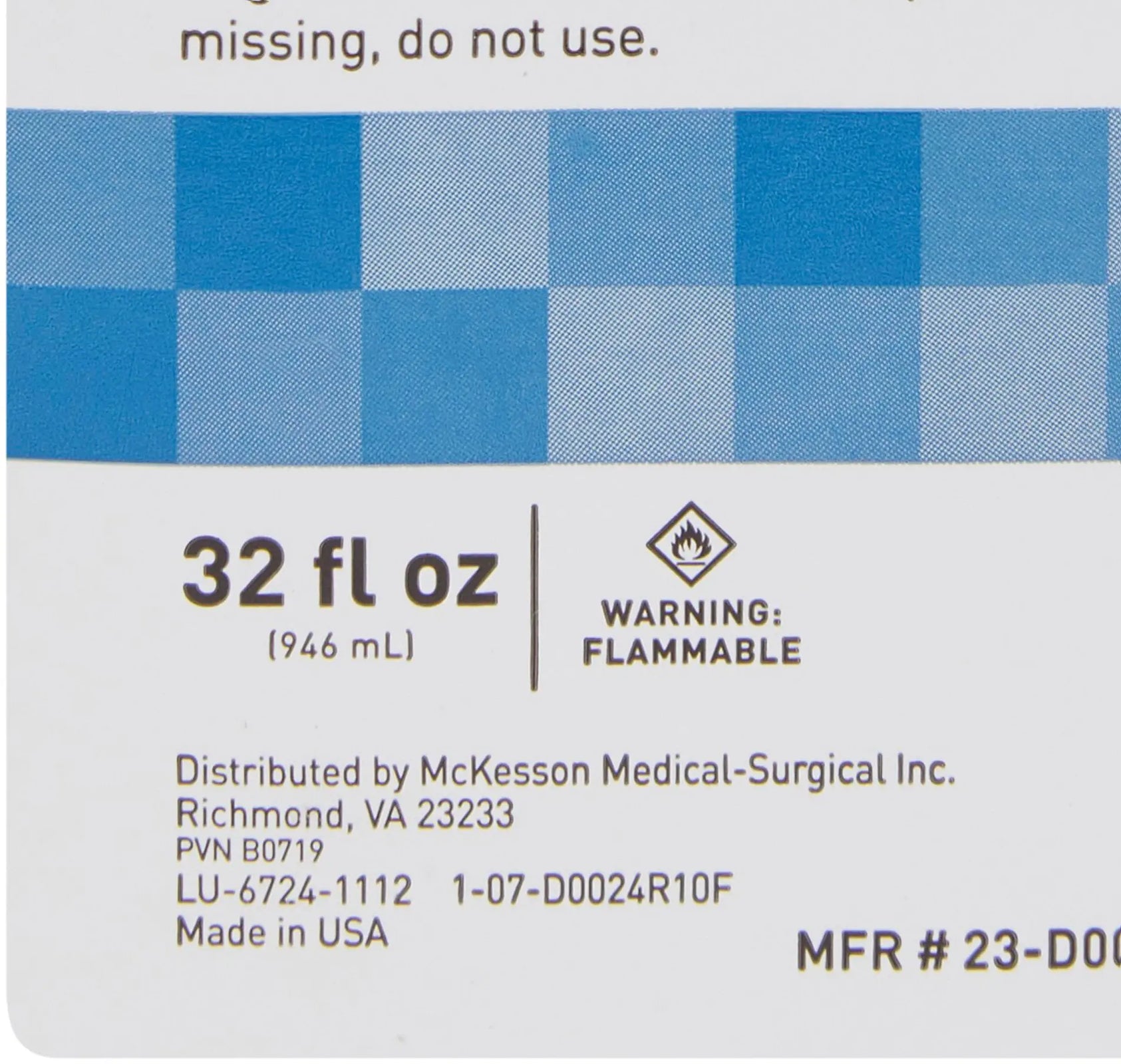 McKesson Isopropyl Rubbing Alcohol 70%