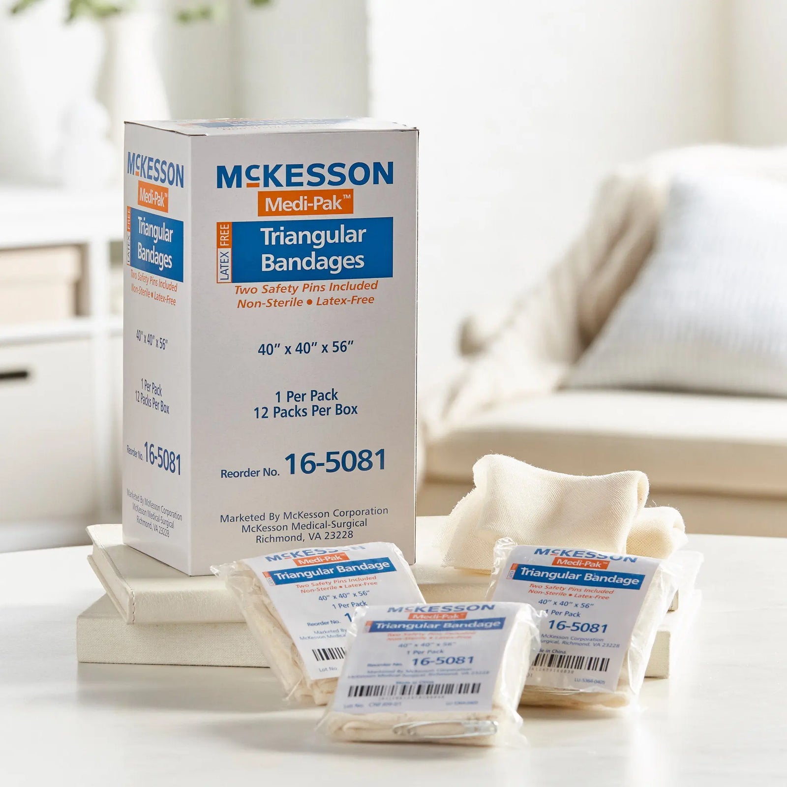 McKesson Medi-Pak Triangular Bandages