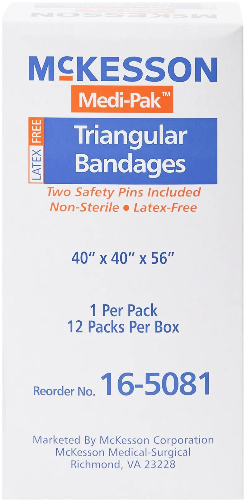 McKesson Medi-Pak Triangular Bandages