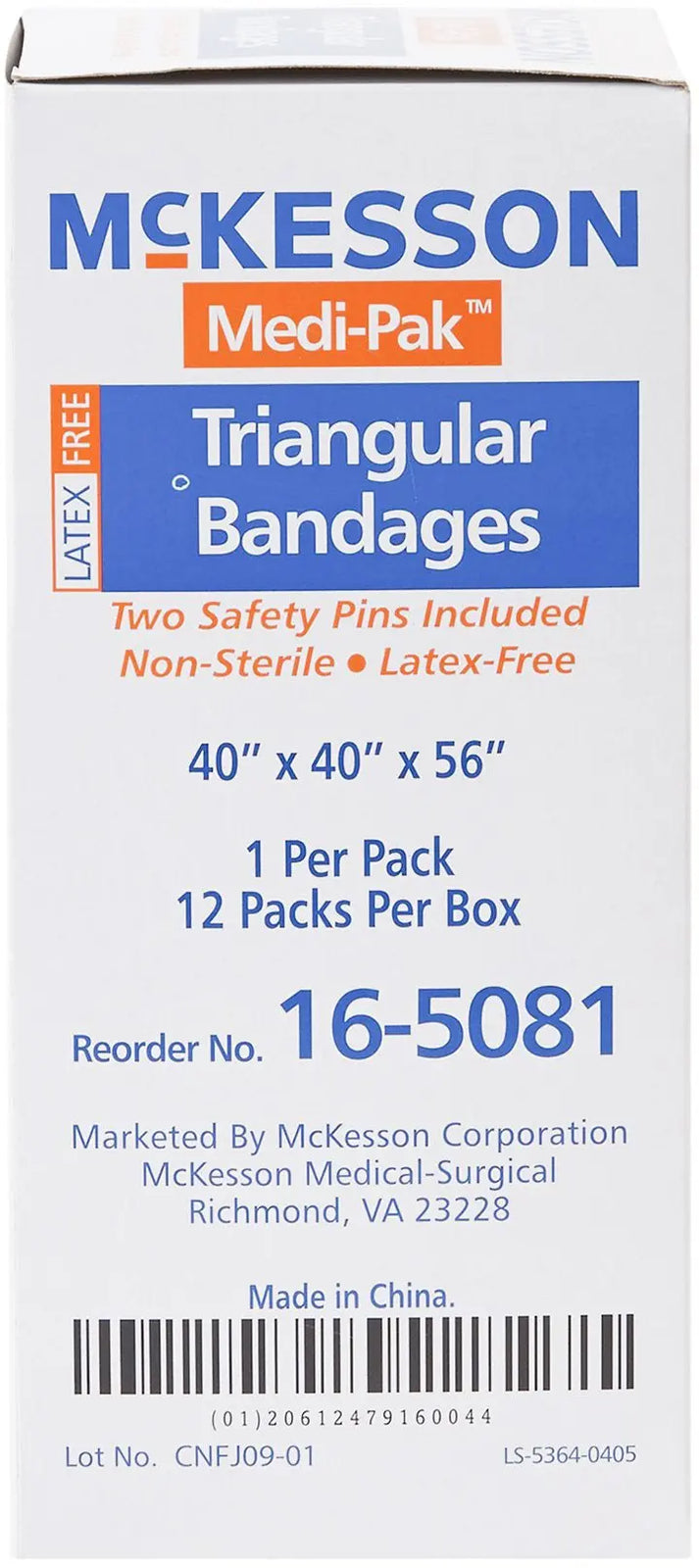 McKesson Medi-Pak Triangular Bandages