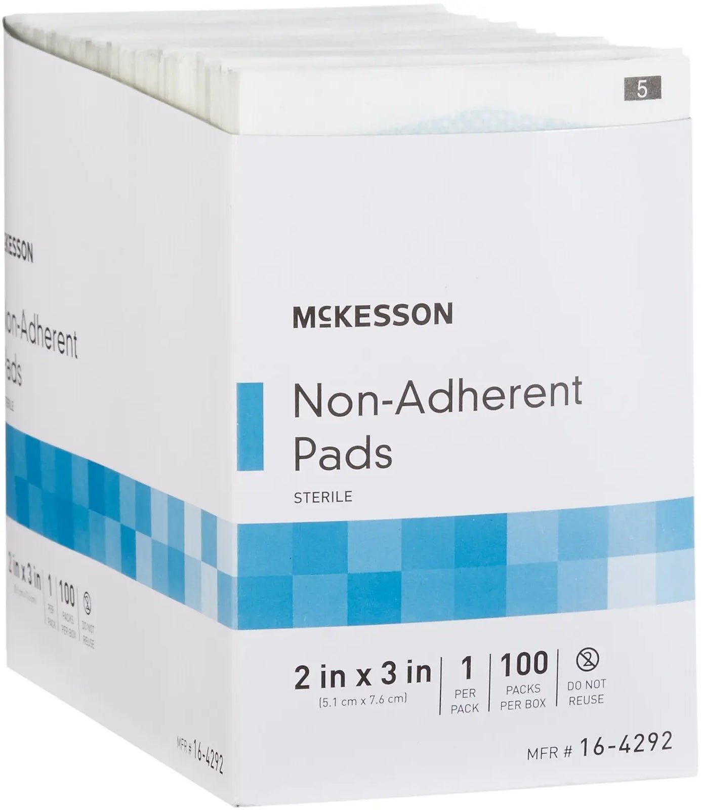 McKesson Non-Adherent Pads Sterile