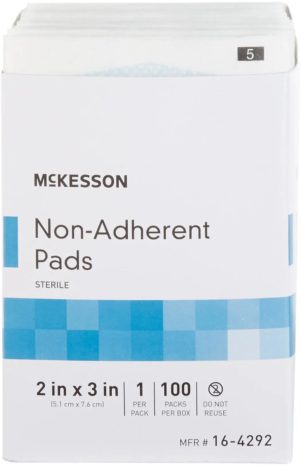 McKesson Non-Adherent Pads Sterile