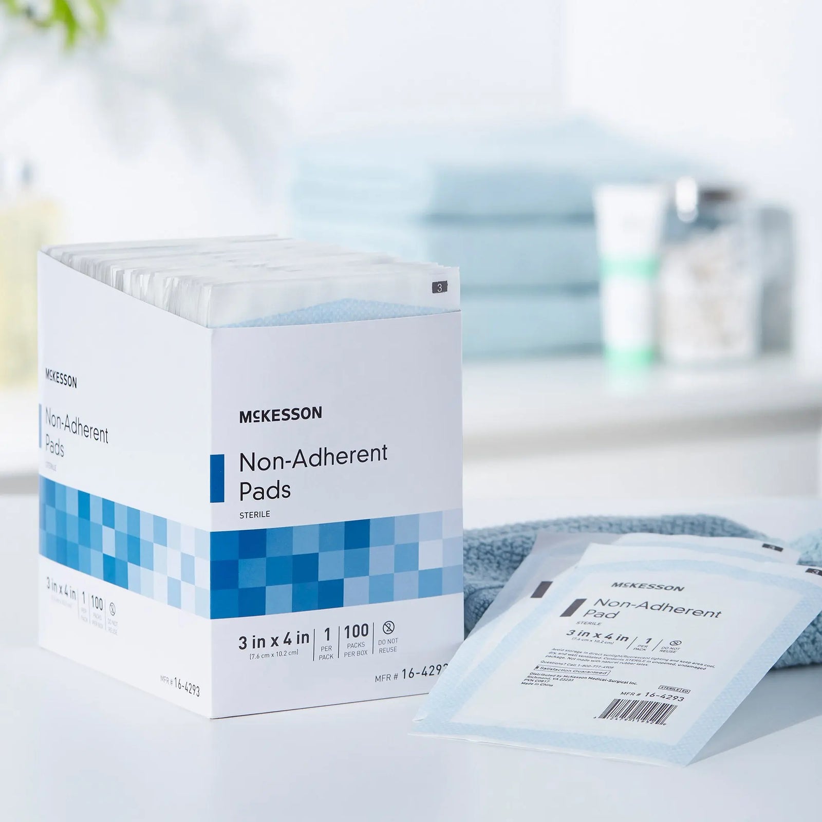McKesson Non-Adherent Pads Sterile