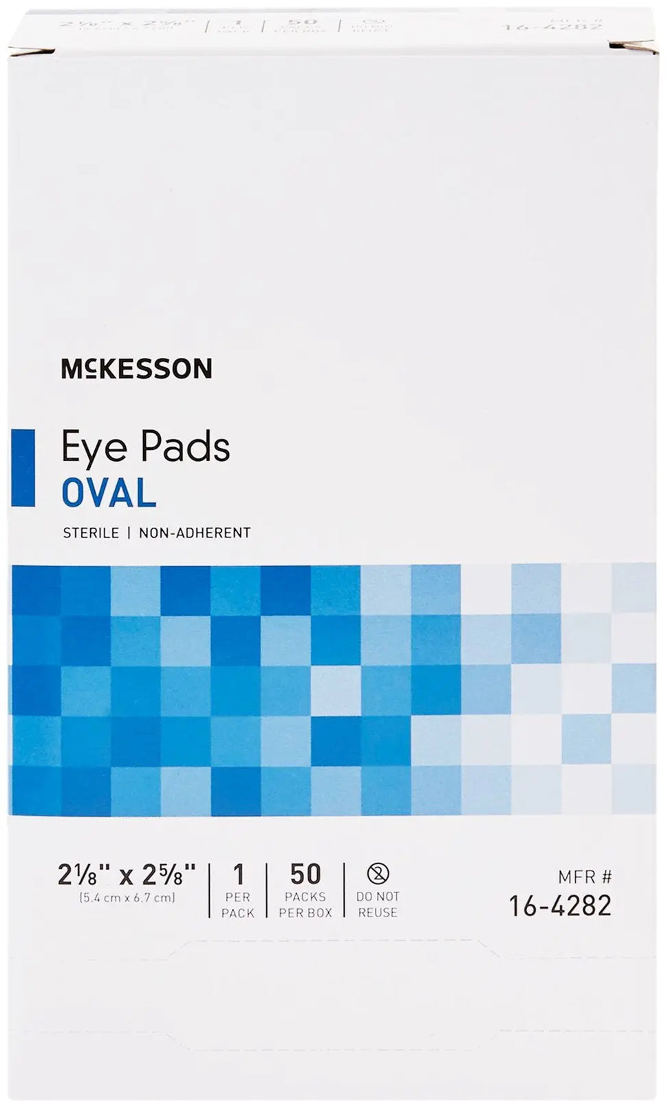 McKesson Oval Eye Pads