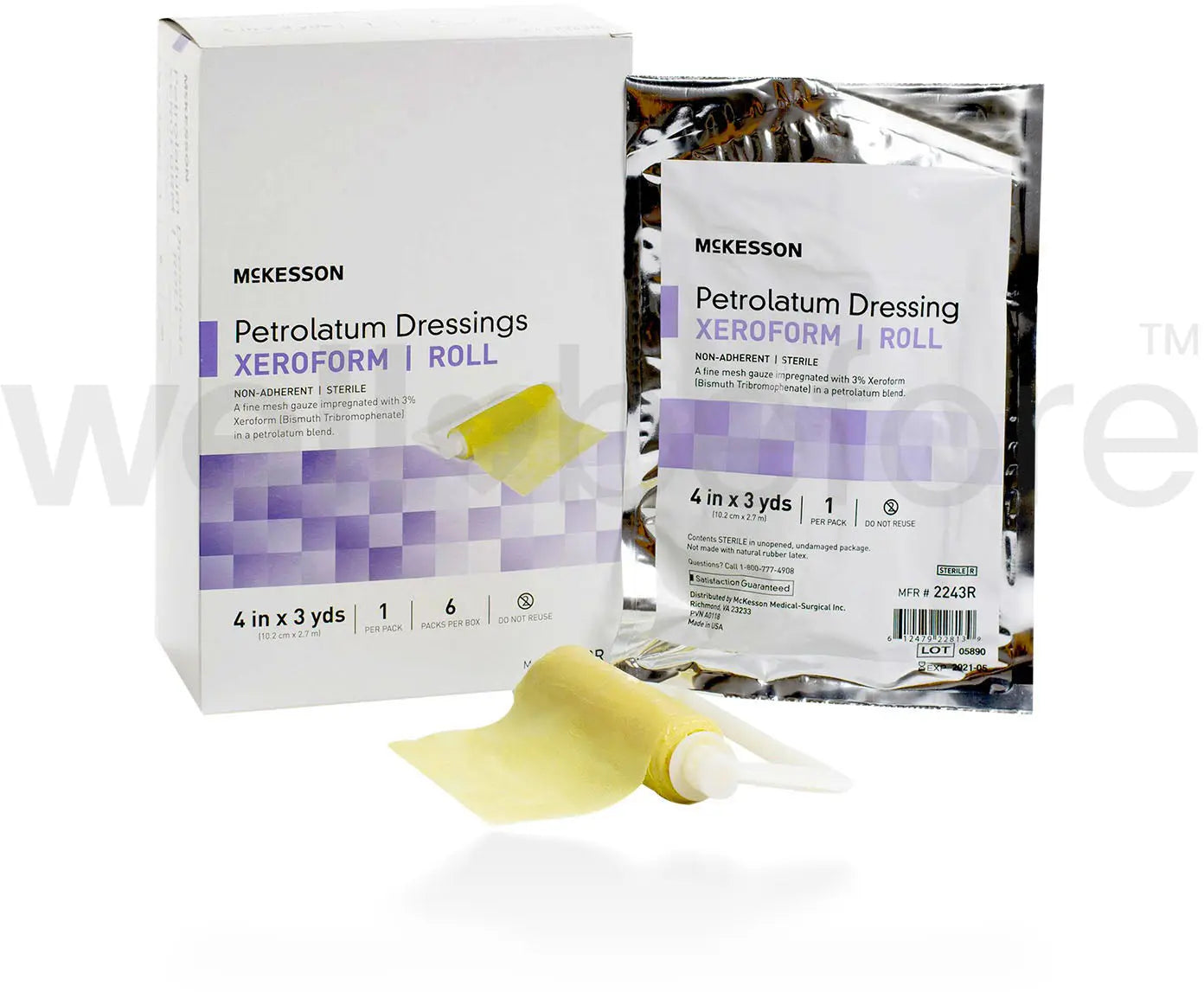 McKesson Petrolatum Dressings Xeroform Roll