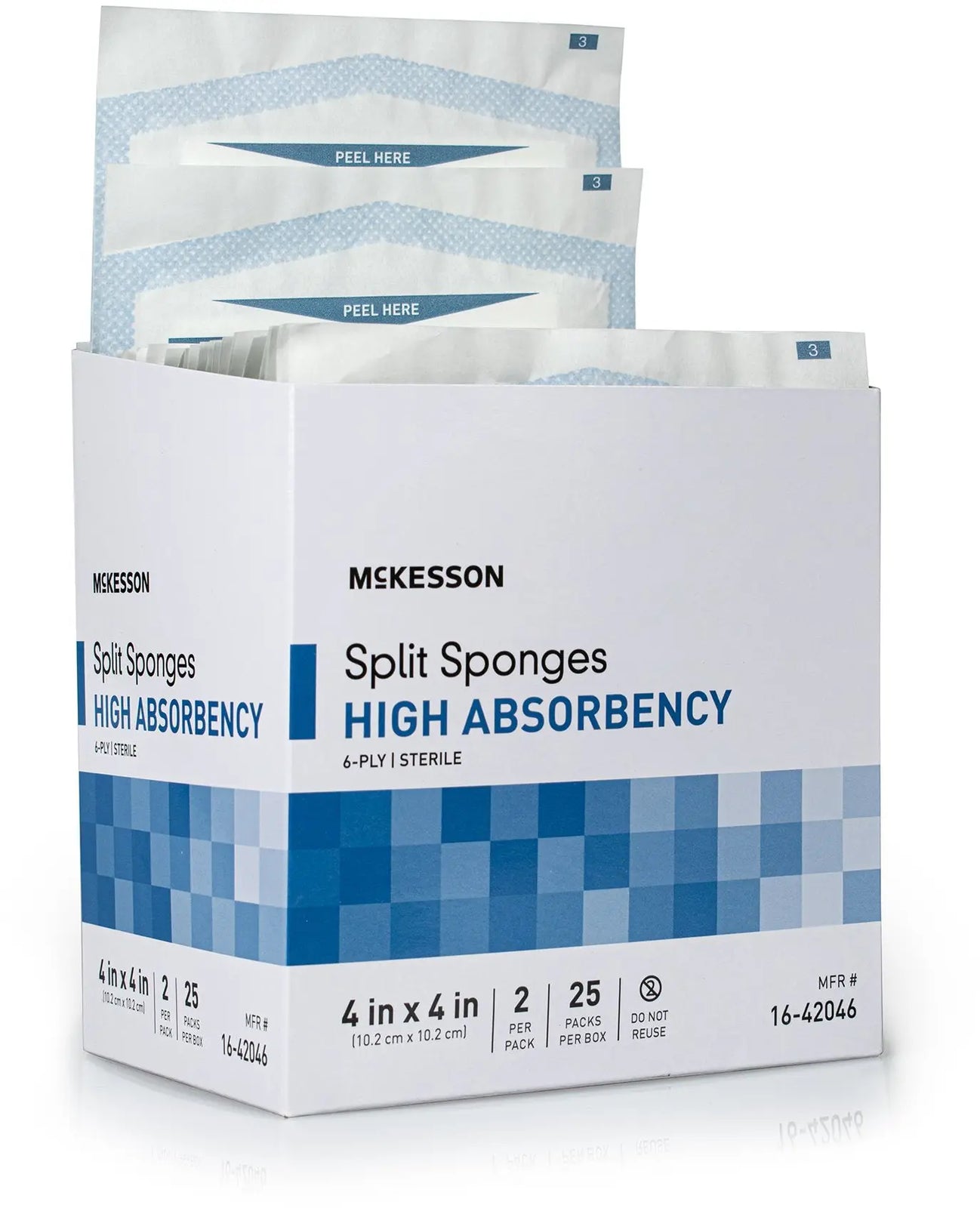 McKesson Split Sponges Sterile