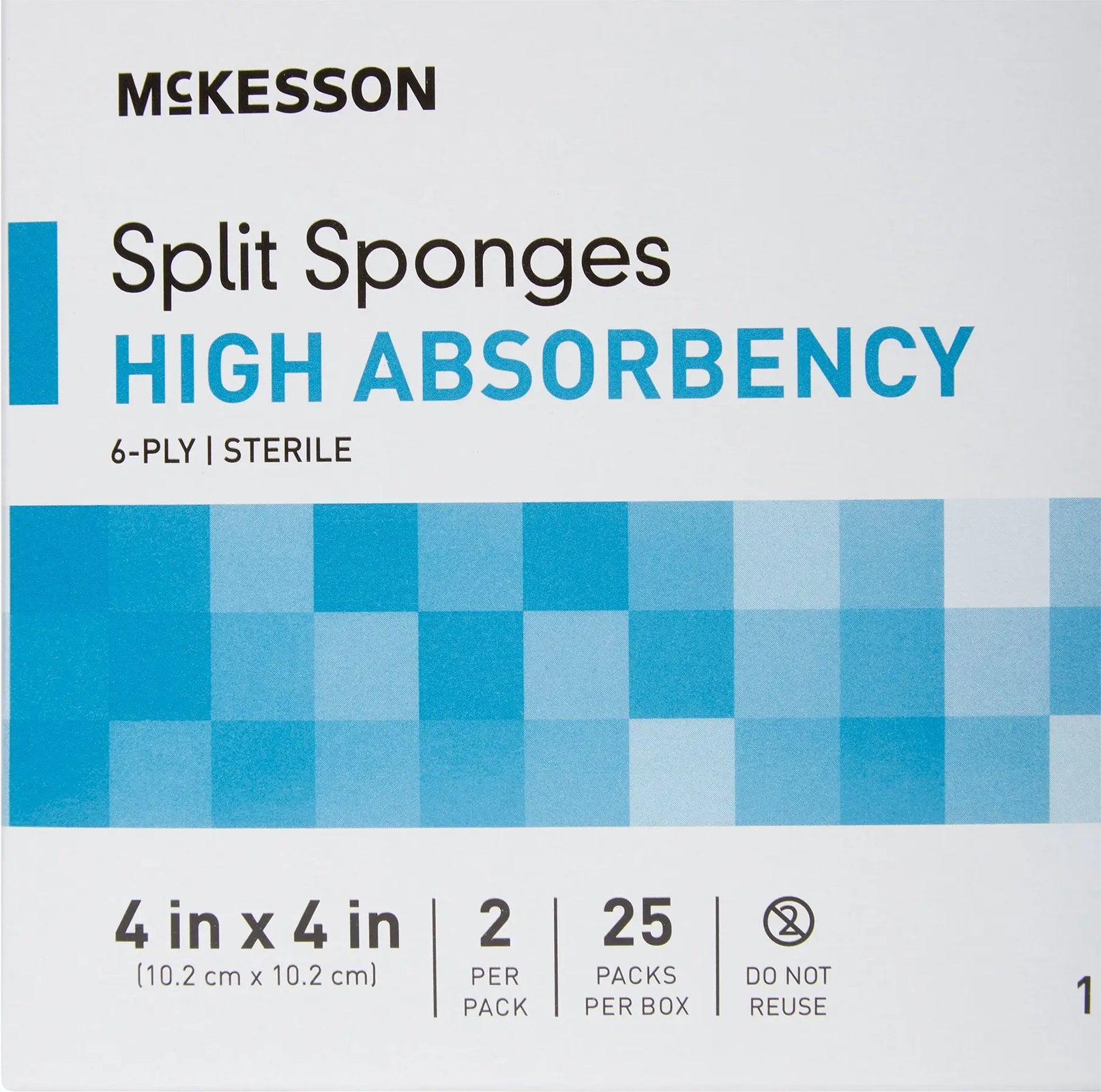 McKesson Split Sponges Sterile