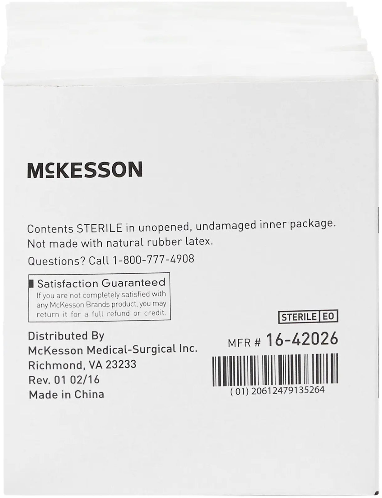 McKesson Split Sponges Sterile