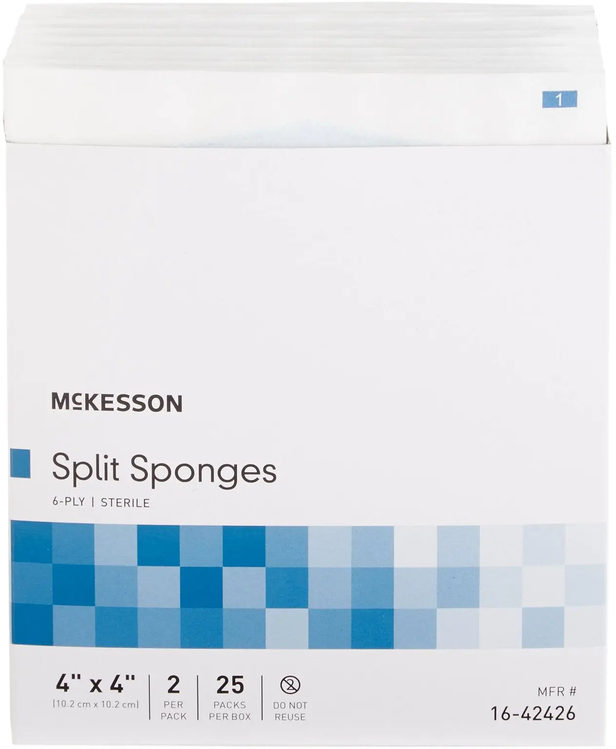 McKesson Split Sponges Sterile