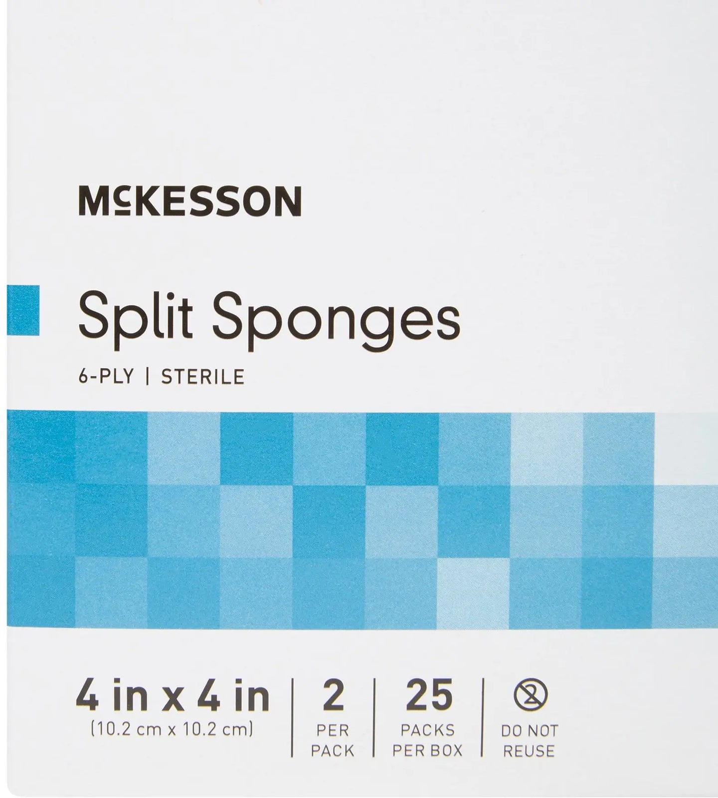 McKesson Split Sponges Sterile