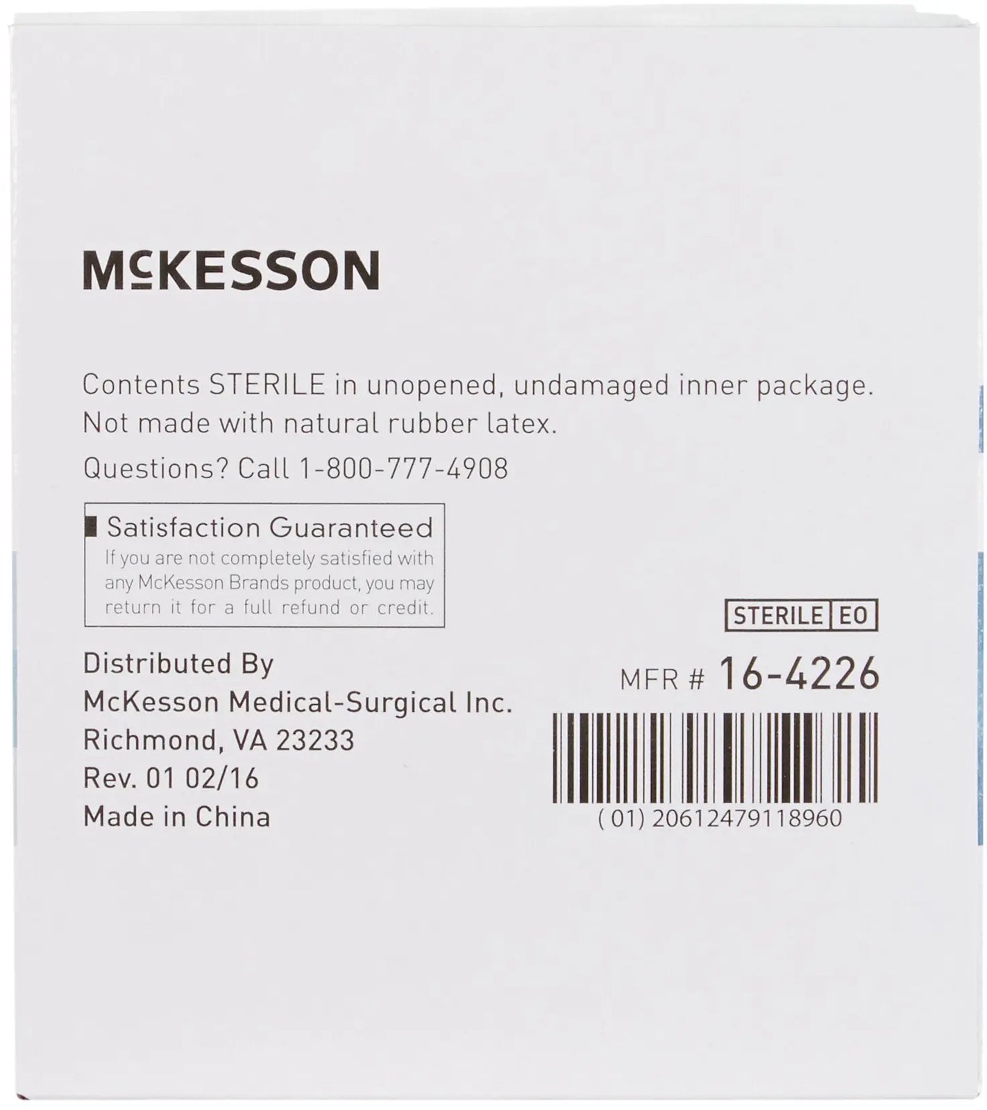 McKesson Split Sponges Sterile