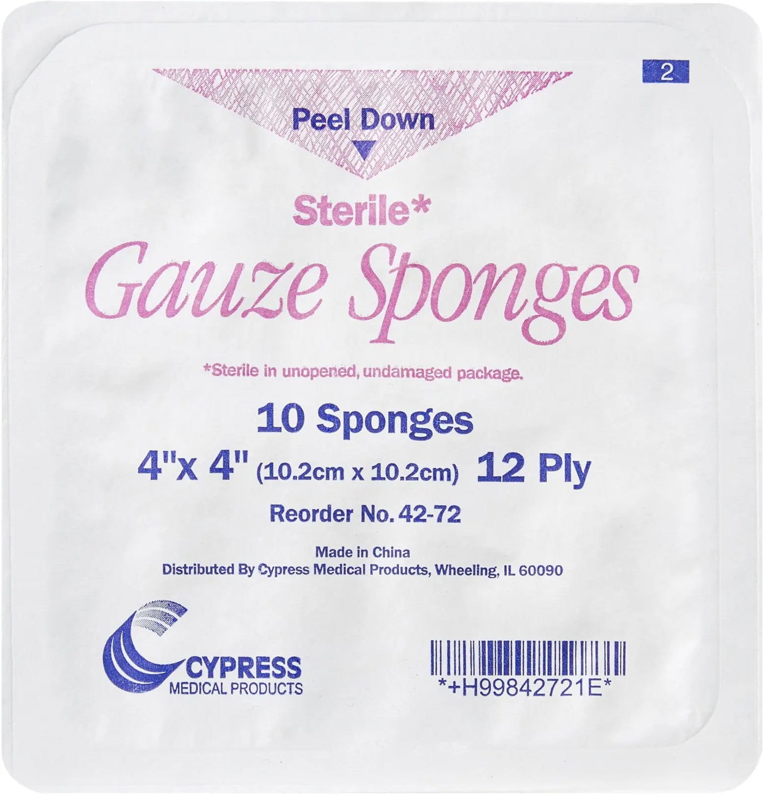 McKesson Sterile Gauze Sponges