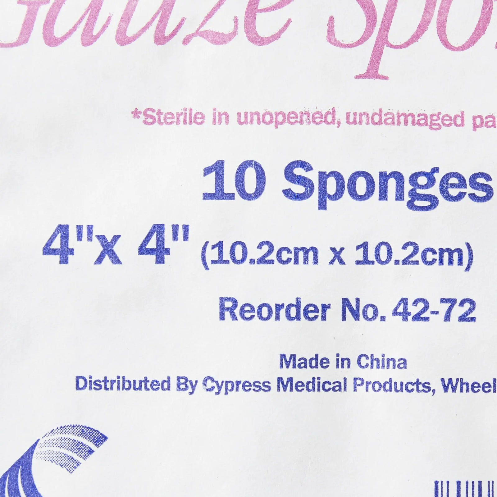 McKesson Sterile Gauze Sponges
