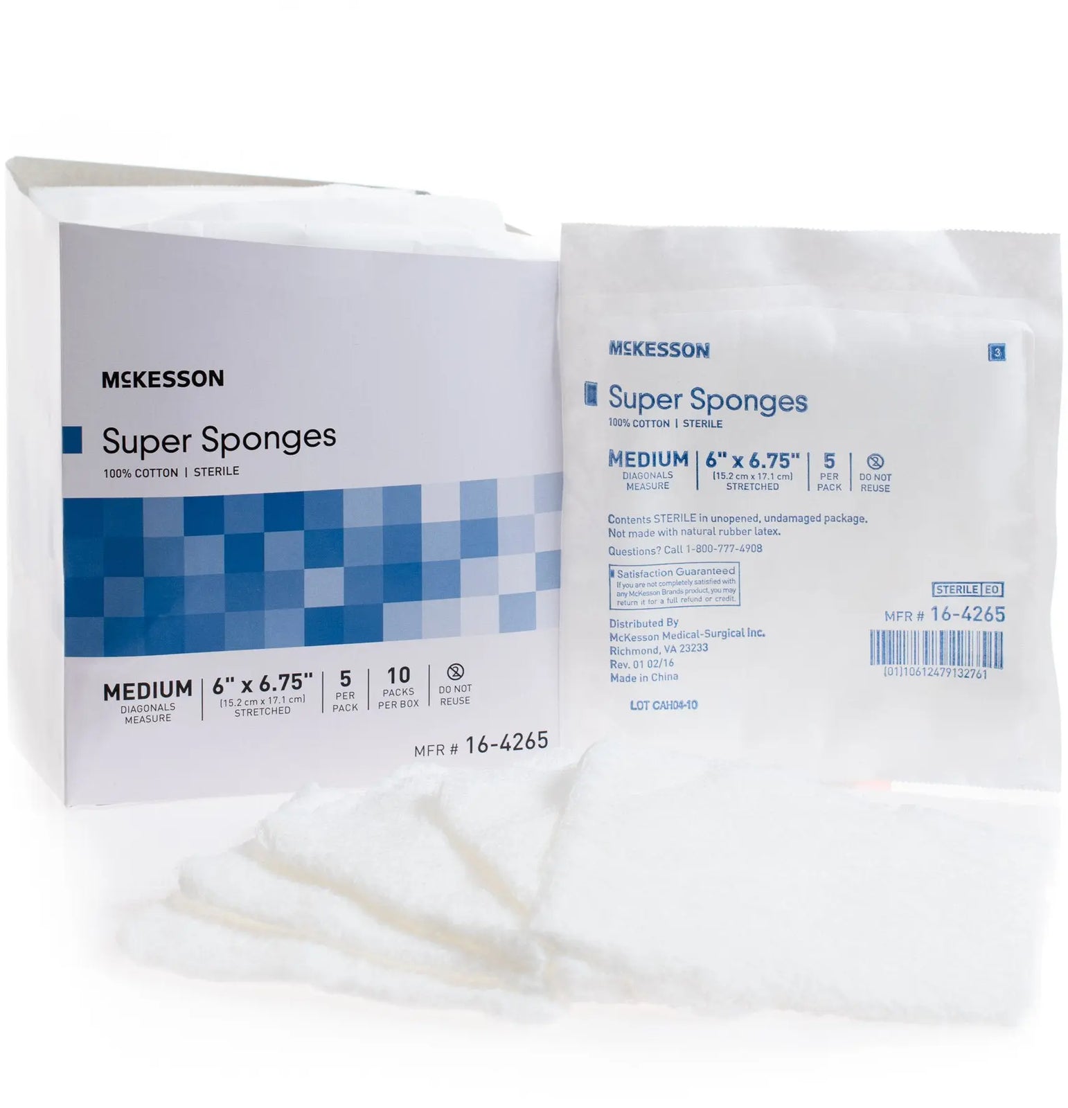 McKesson Super Sponges Sterile