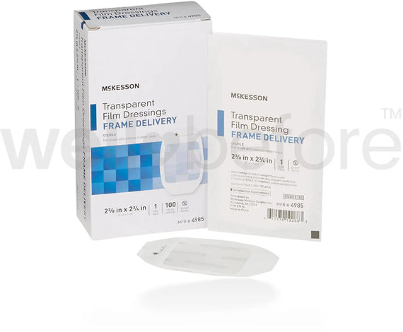 McKesson Transparent Film Dressings Frame Delivery