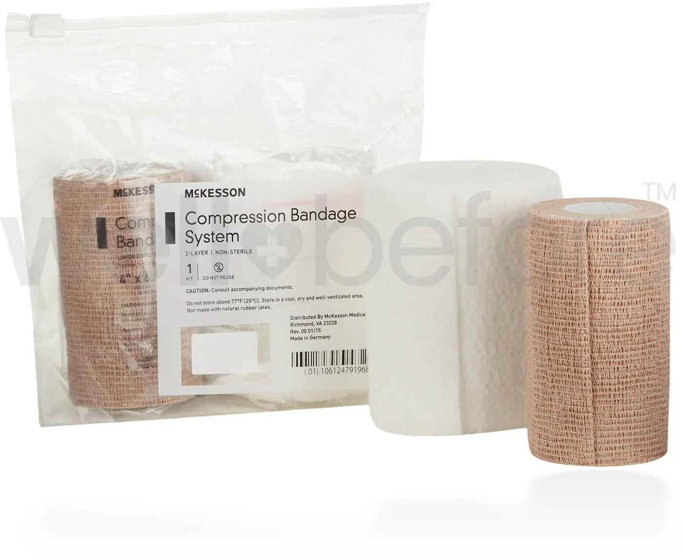McKesson Two-Layer Compression Bandage System