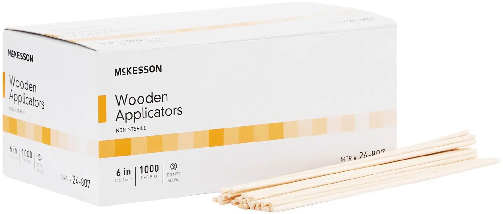 McKesson Wooden Applicators Non-Sterile