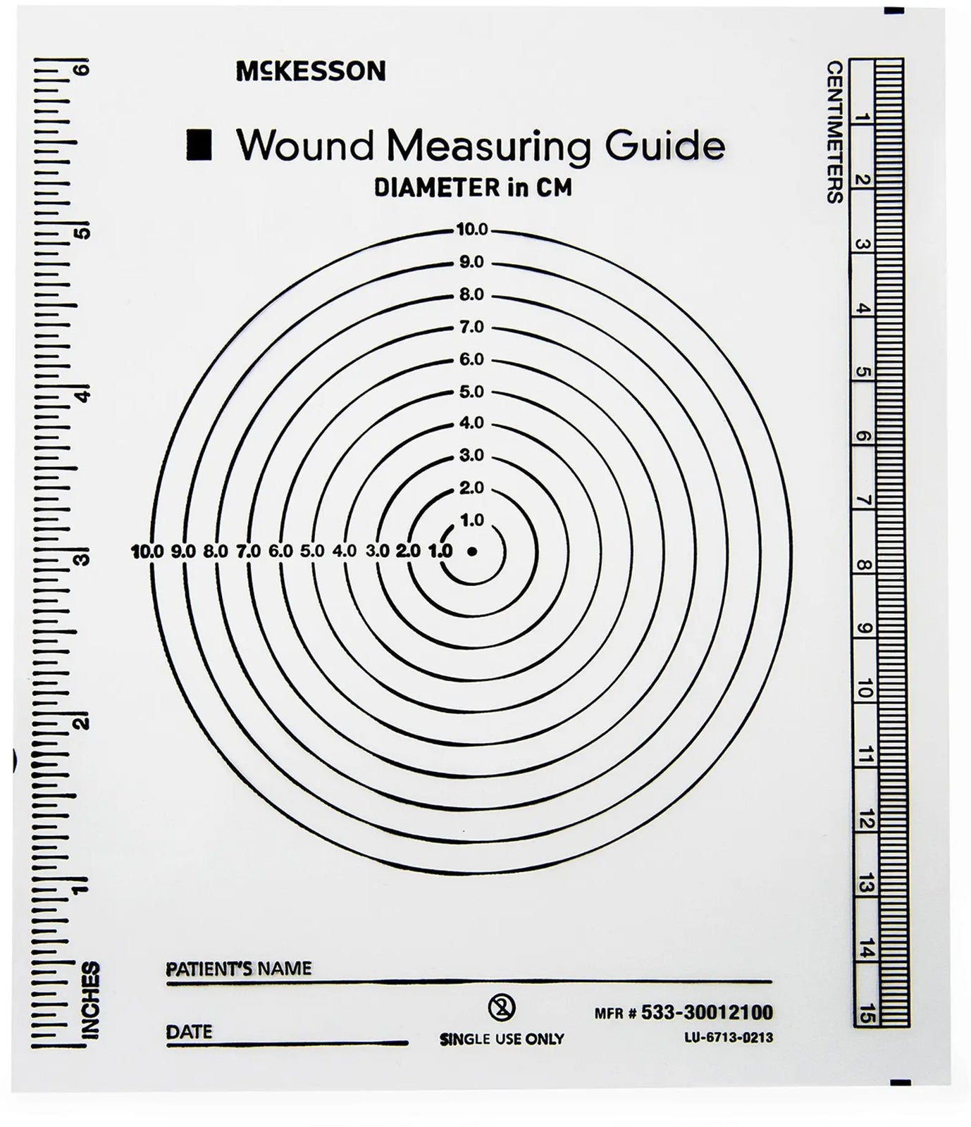 McKesson Wound Measuring Guides