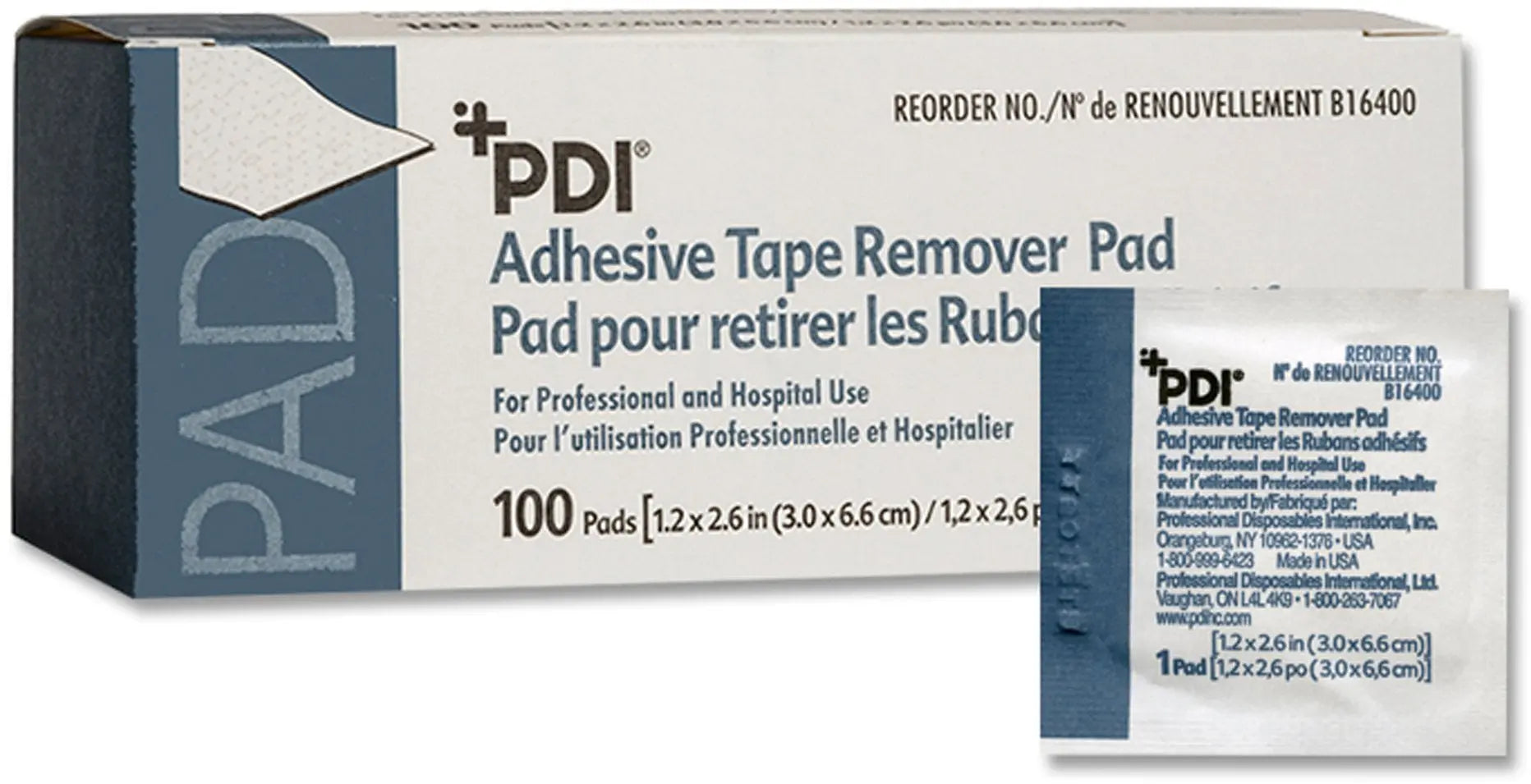 PDI Adhesive Tape Remover Pad