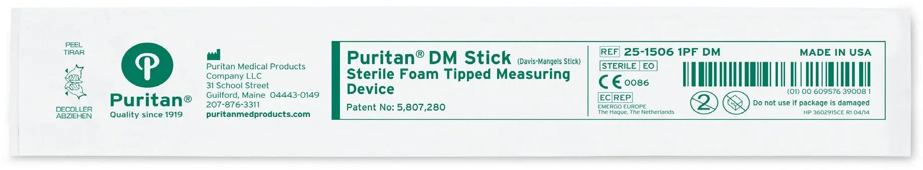 Puritan Medical Products Wound Measuring Shaft Device