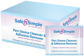 Safe N Simple Peri-Stoma Cleanser & Adhesive Remover