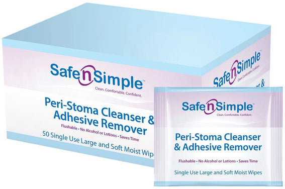 Safe N Simple Peri-Stoma Cleanser & Adhesive Remover