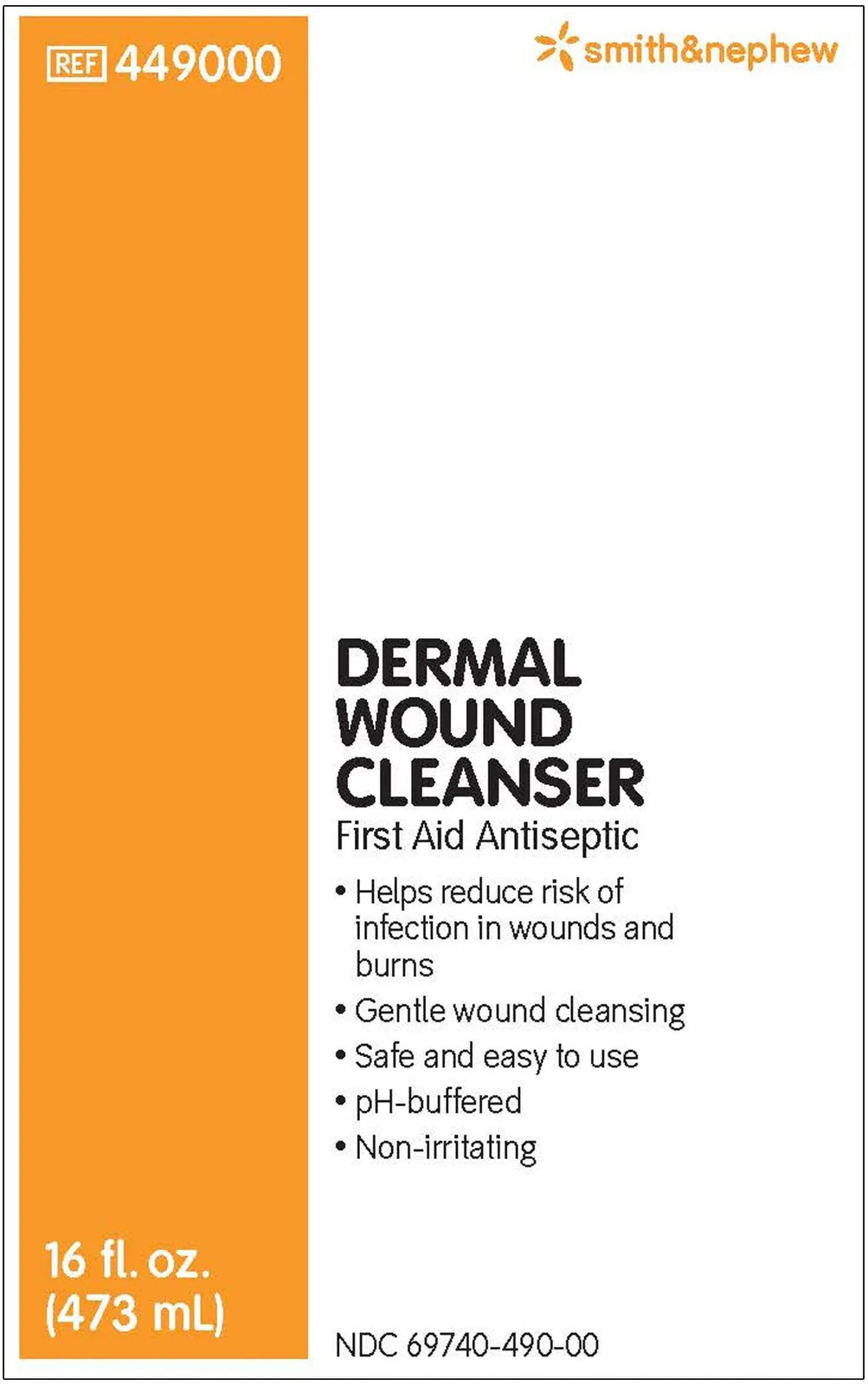 Smith & Nephew Dermal Wound Cleanser