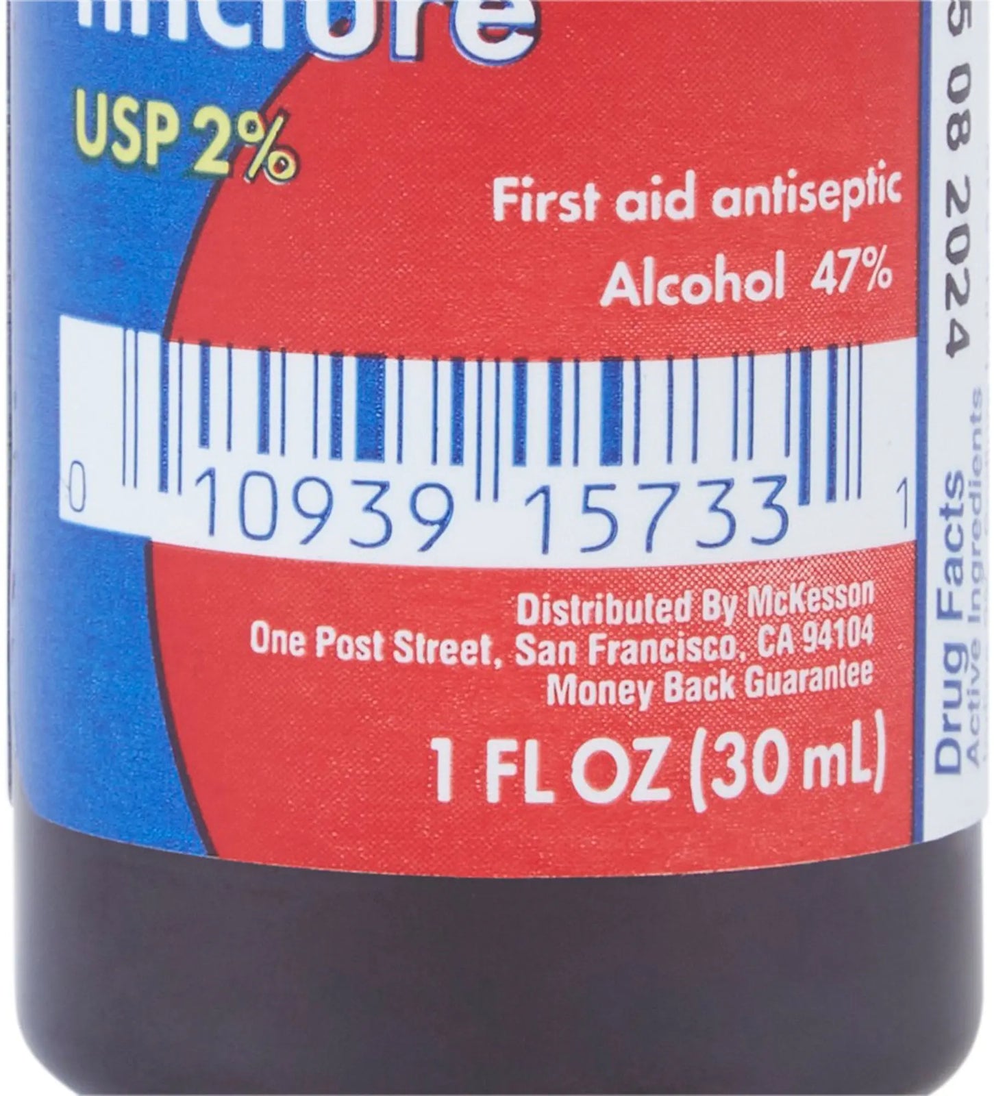 Sunmark Iodine Tincture USP 2% First Aid Antiseptic