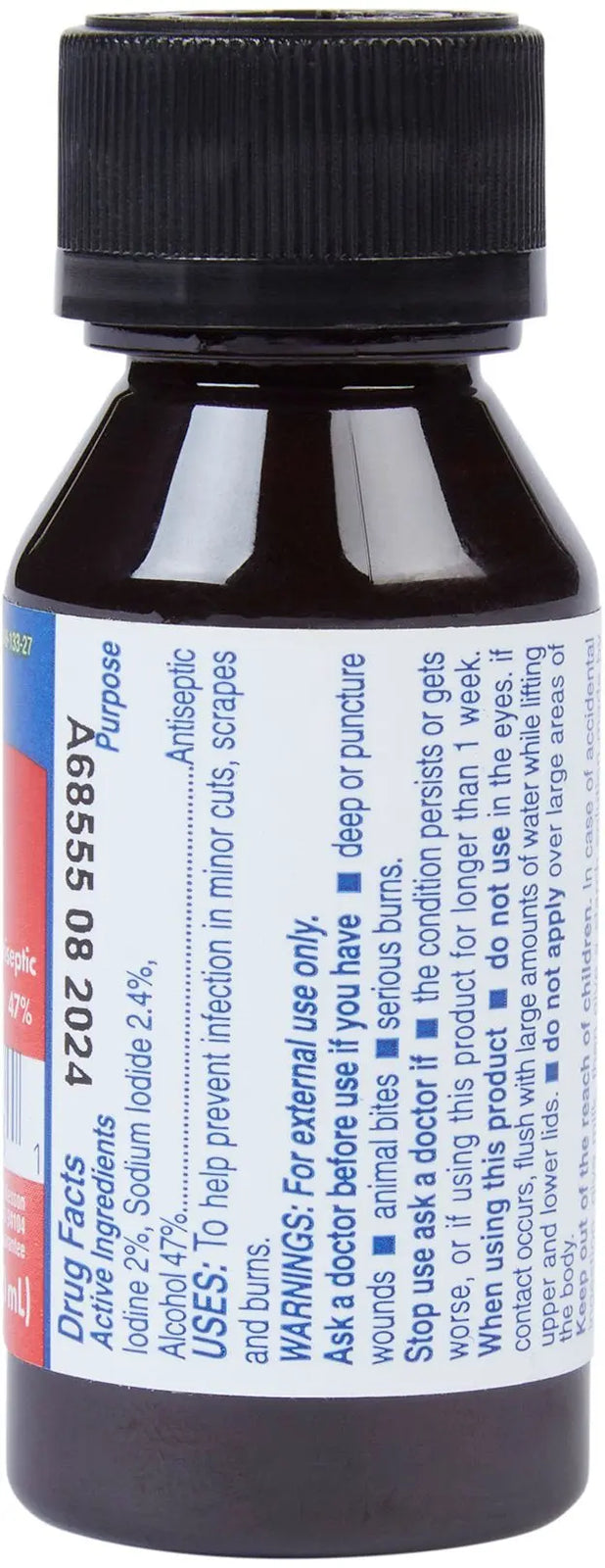 Sunmark Iodine Tincture USP 2% First Aid Antiseptic