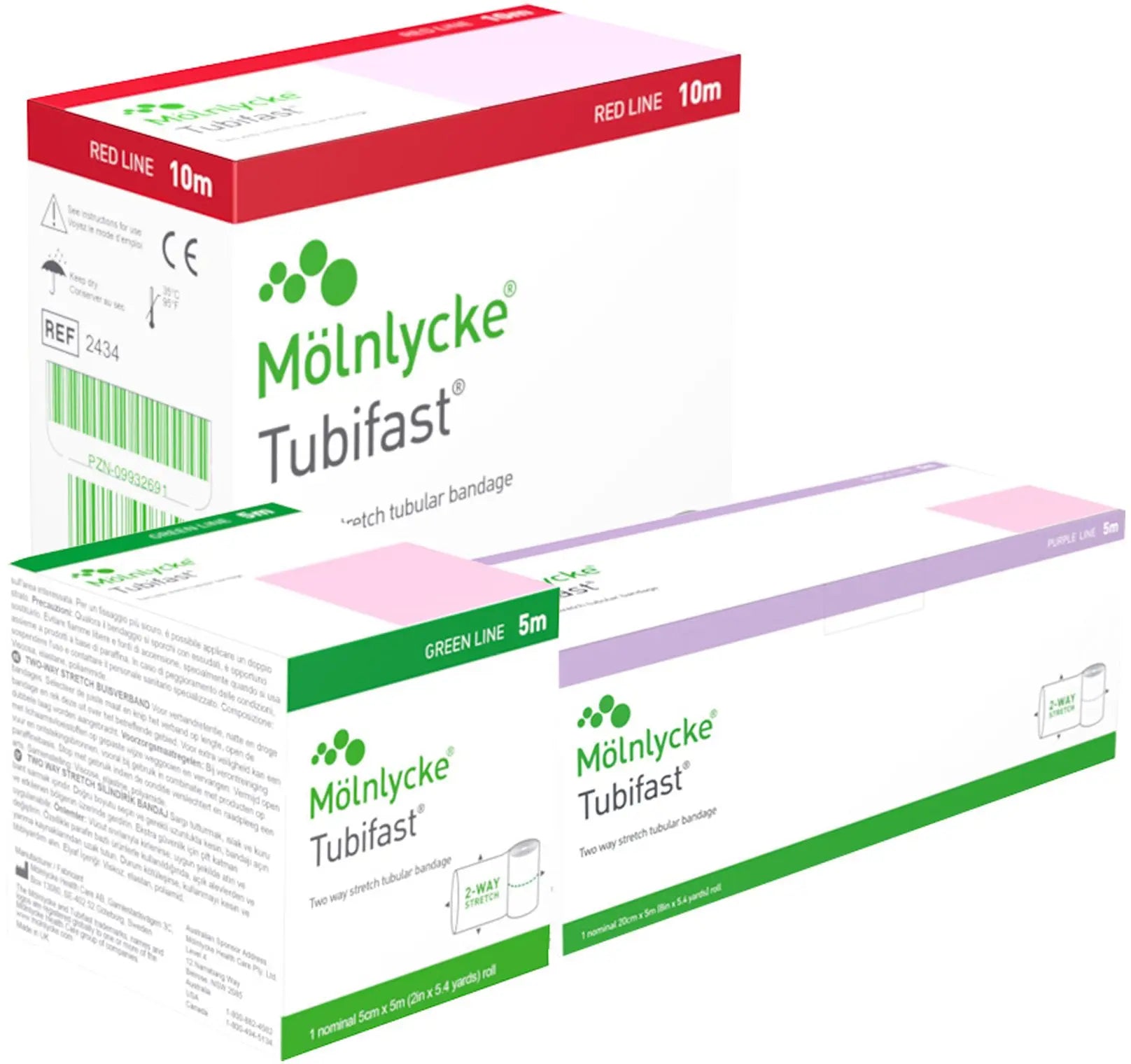 Tubifast 2-Way Stretch Tubular Retainer Dressing