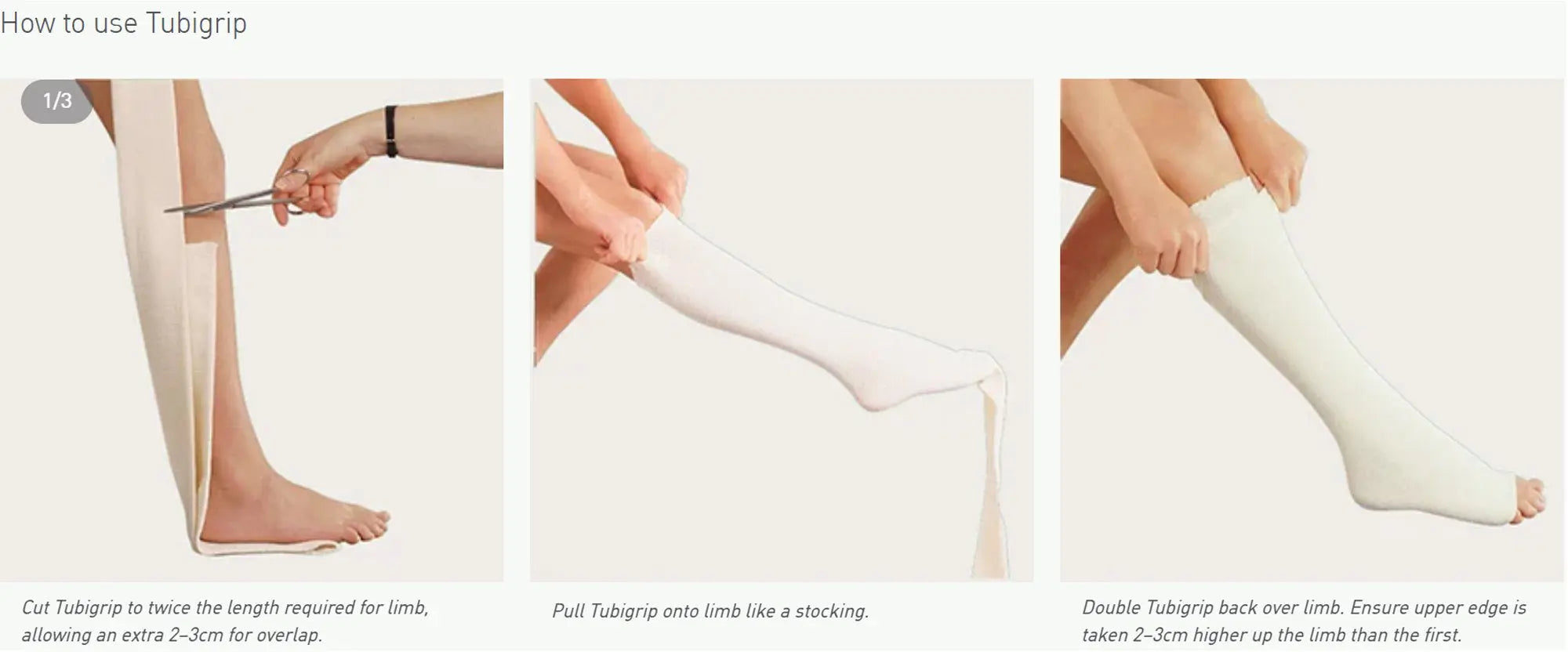 Tubigrip Elasticated Tubular Bandage