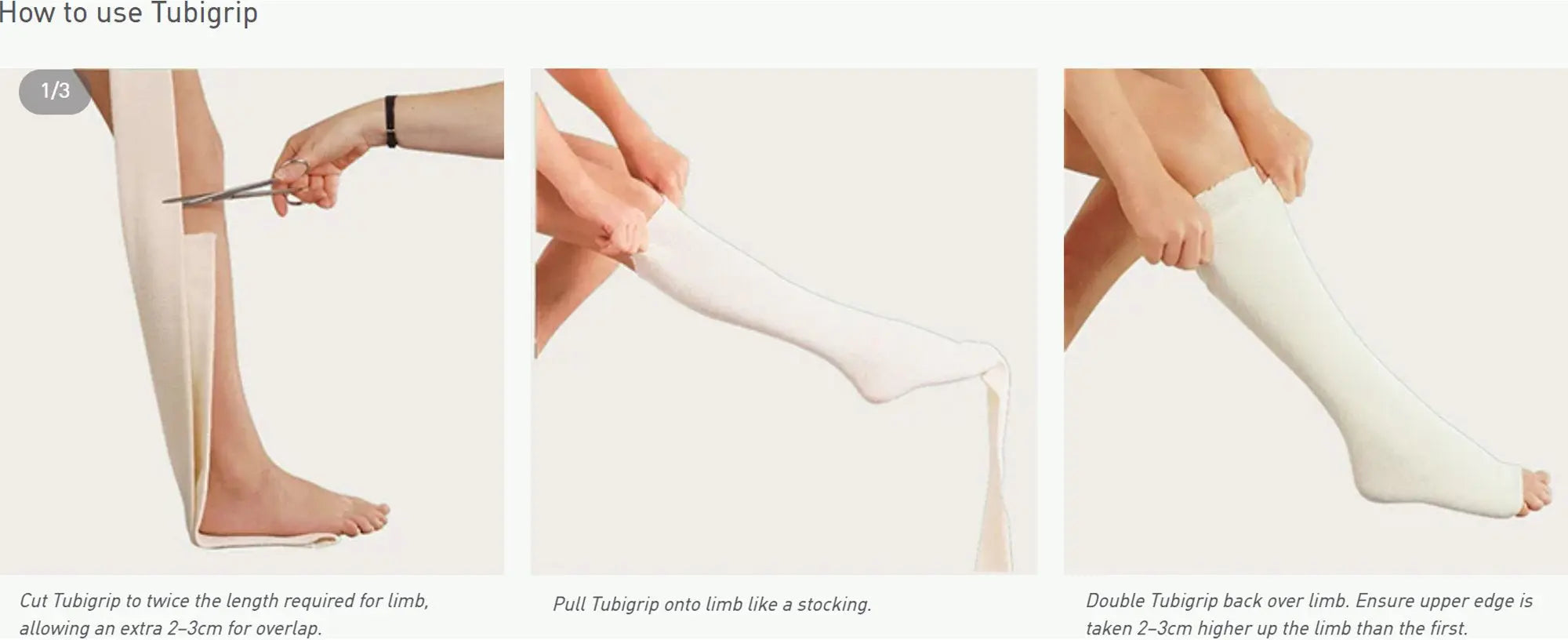 Tubigrip Elasticated Tubular Bandage
