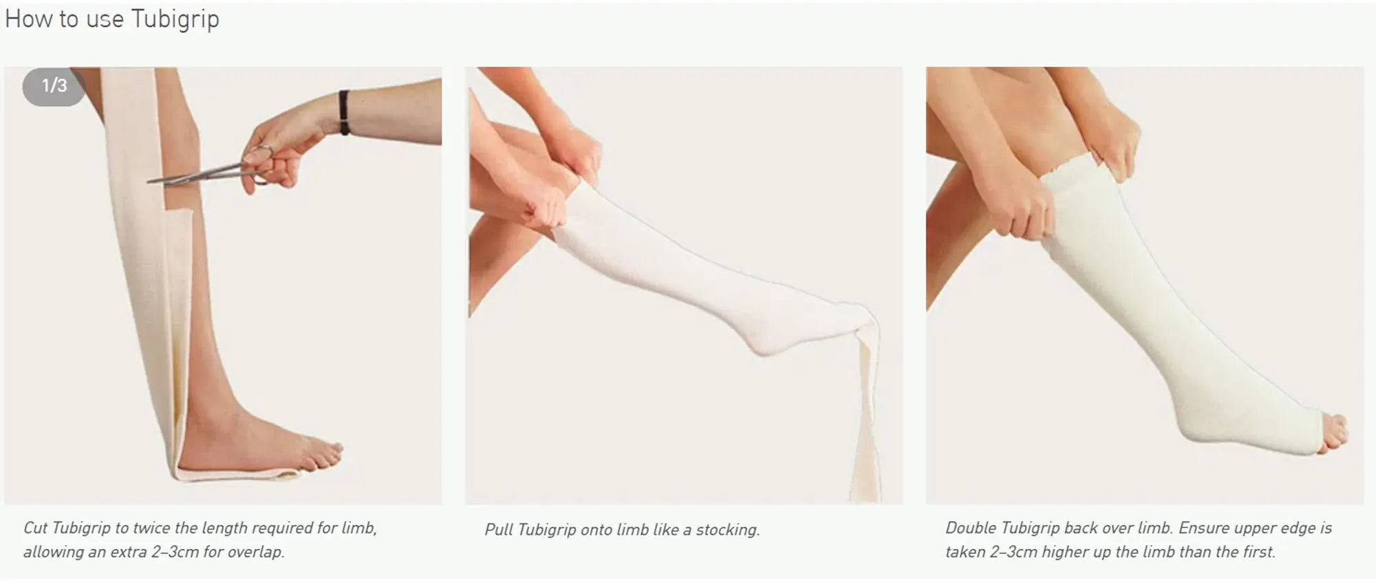 Tubigrip Elasticated Tubular Bandage