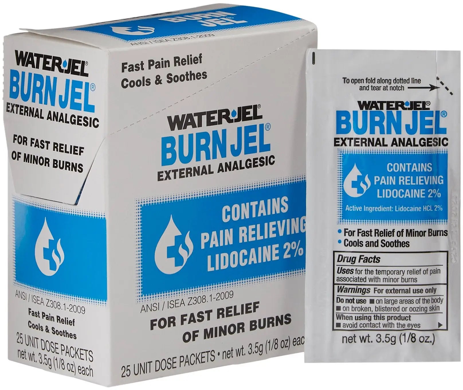 Water Jel Burn Jel External Analgesic