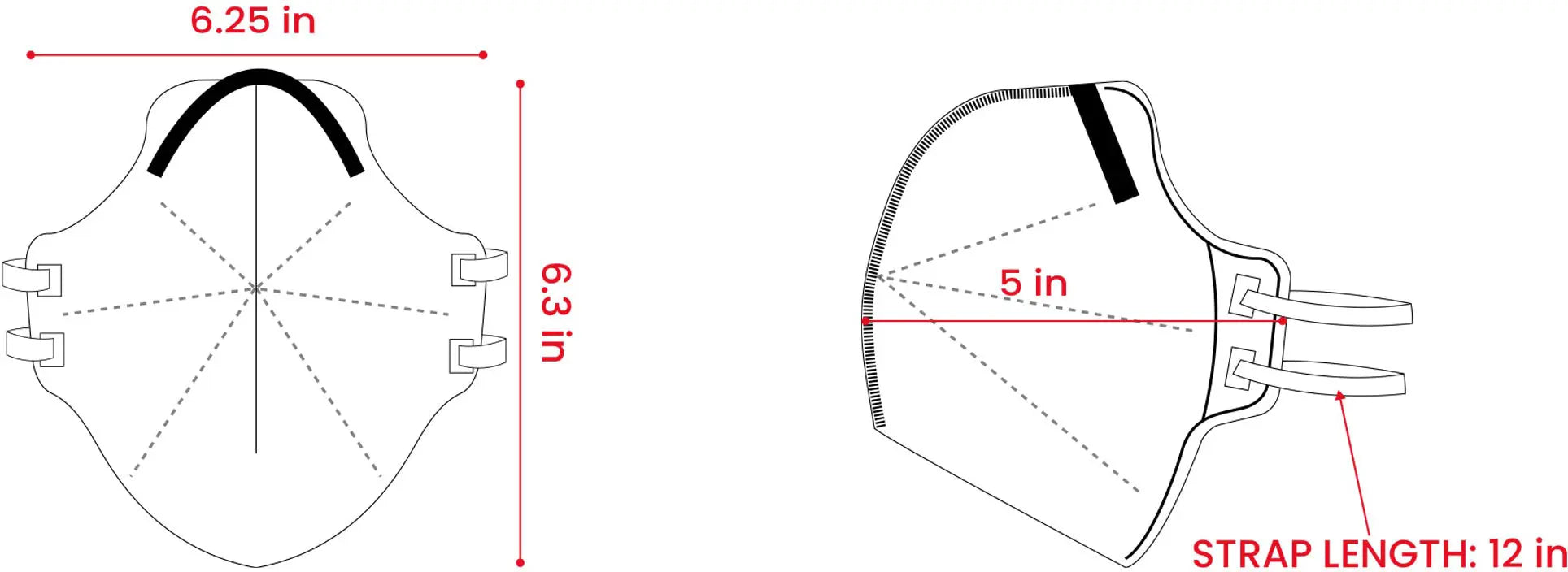 Harley S-188N N95 Surgical Mask - NIOSH Approved harley-s-188n-n95-surgical-mask-niosh-approved
