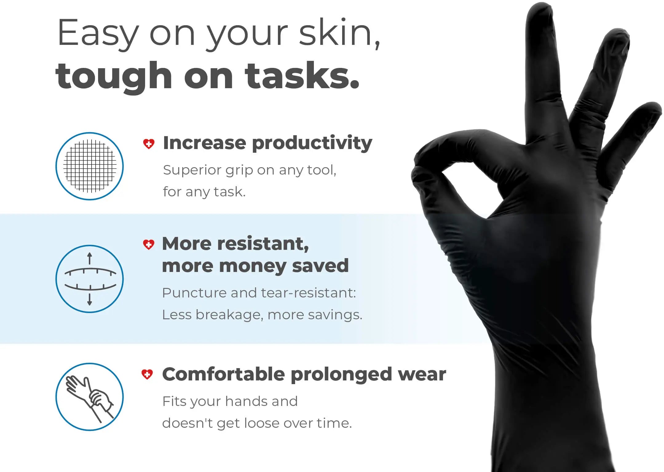 WellBefore Endeavor Nitrile Examination Gloves