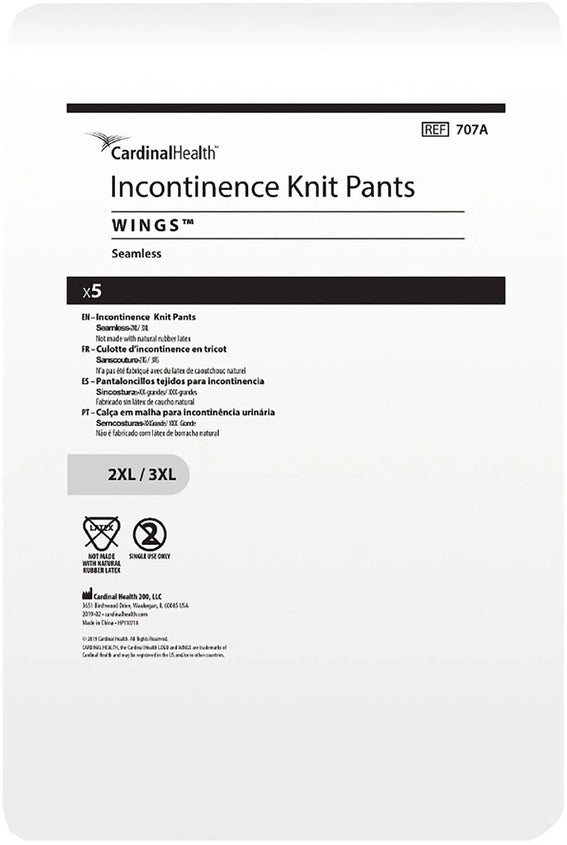 Cardinal Health WINGS Incontinence Knit Pants