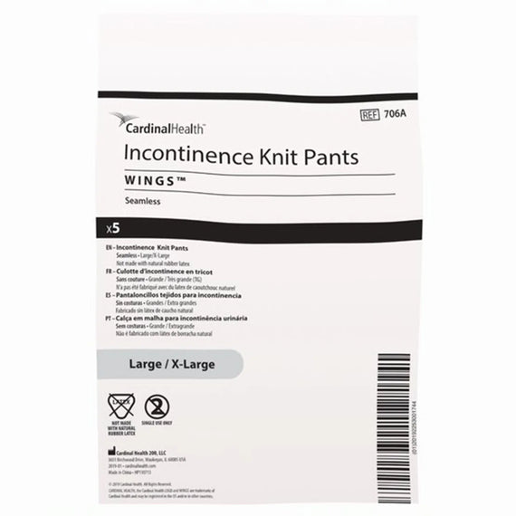 Cardinal Health WINGS Incontinence Knit Pants