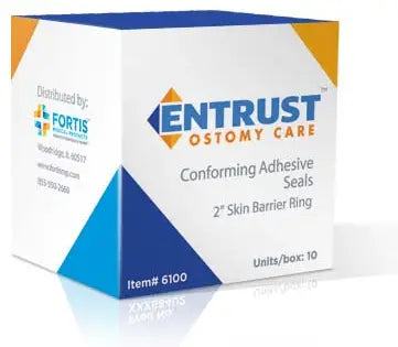 Fortis Medical Products Entrust Ostomy Skin Barrier Ring 2" Extended Wear