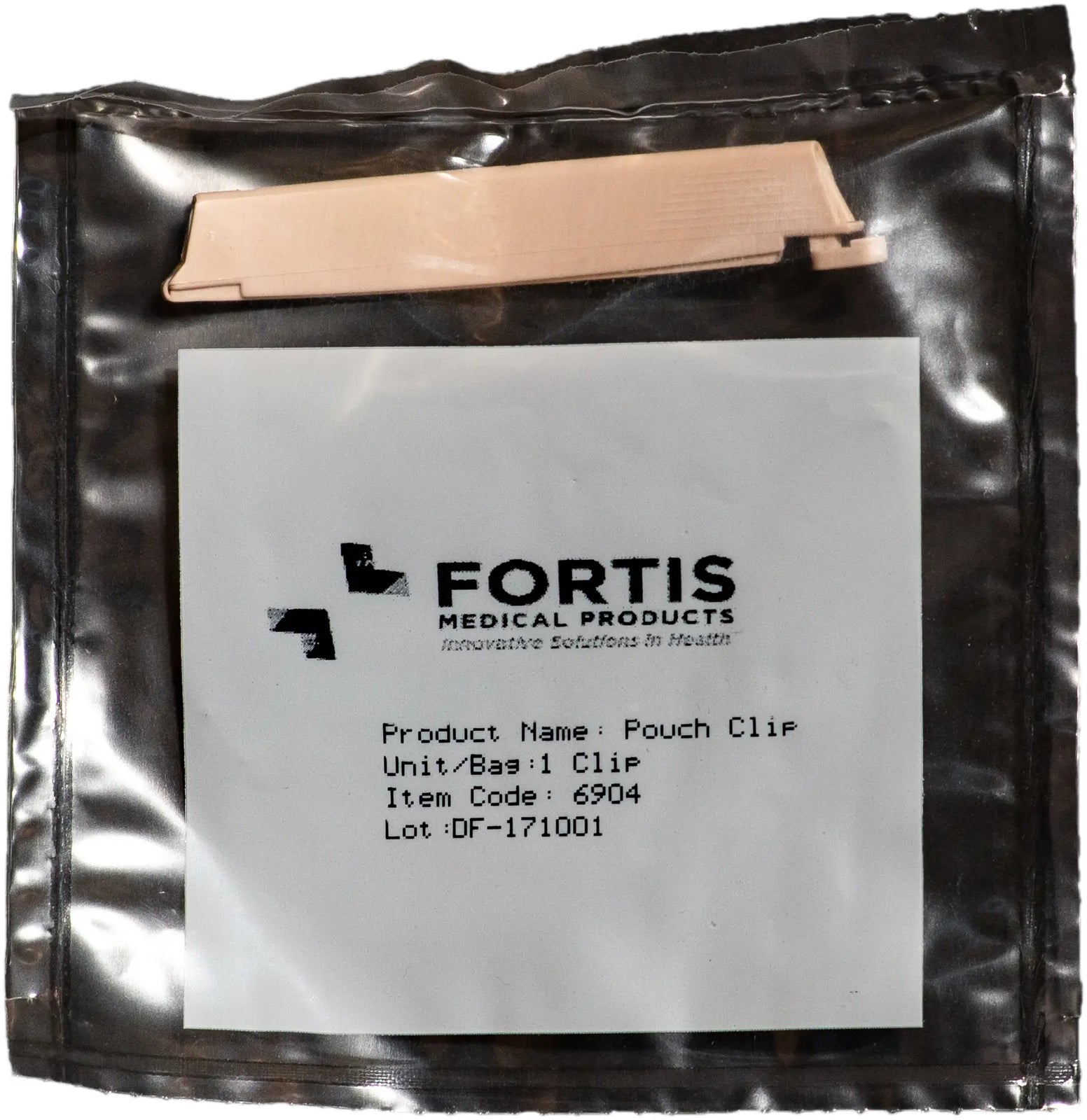Fortis Medical Products Entrust Ostomy Pouch Clamp