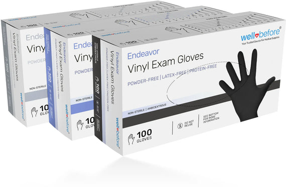 WellBefore Endeavor Vinyl Examination Gloves