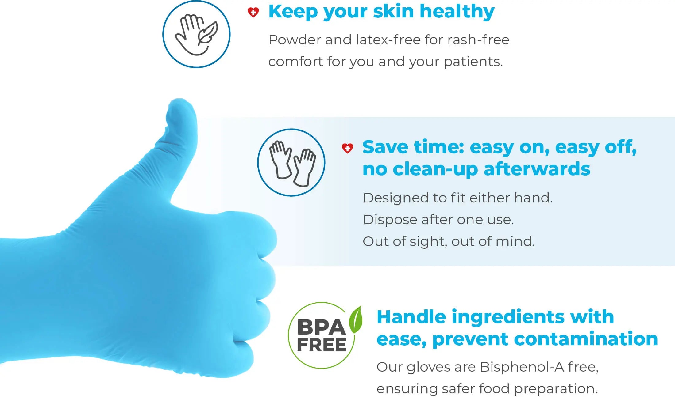 WellBefore Endeavor Vinyl Examination Gloves