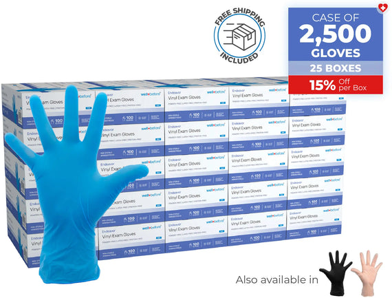 WellBefore Endeavor Vinyl Examination Gloves For Bulk Orders