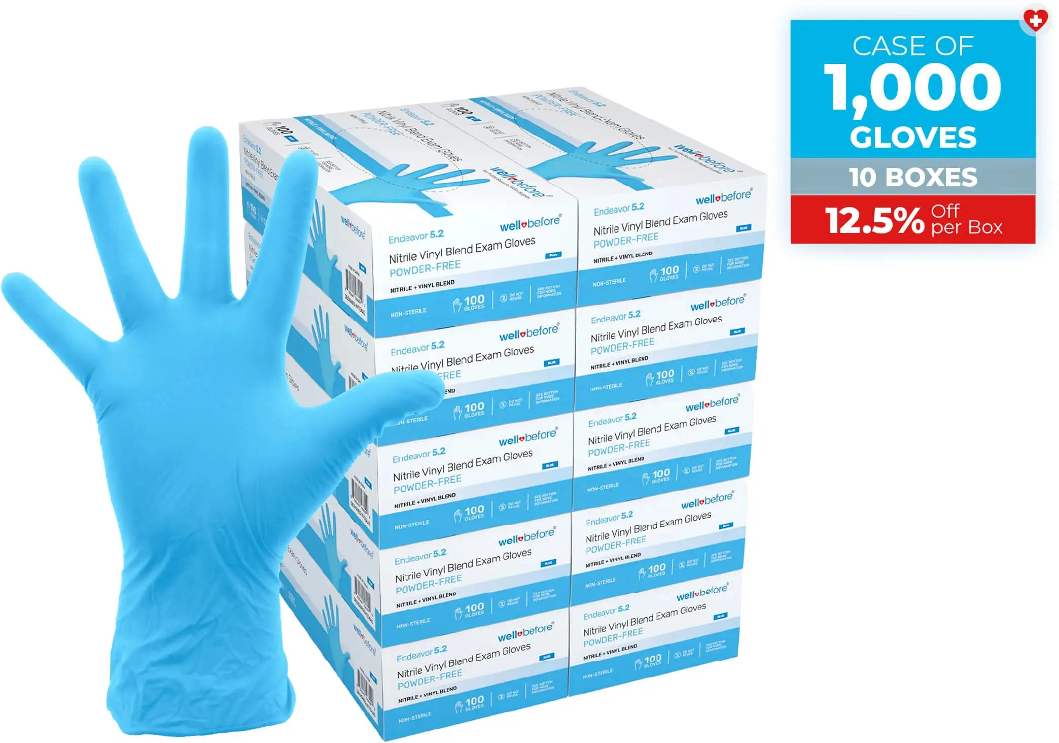 WellBefore Endeavor Vinyl Examination Gloves For Bulk Orders