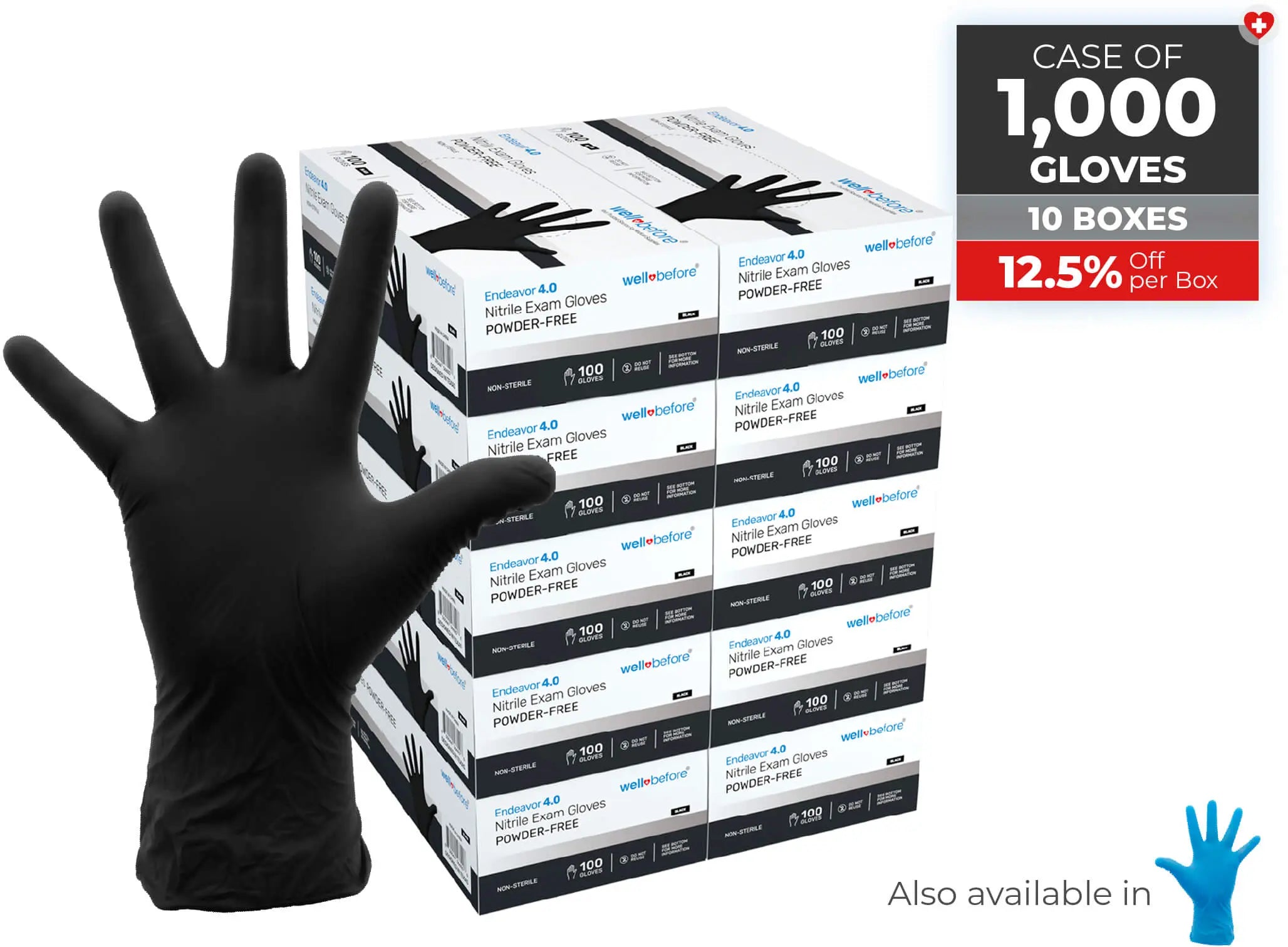 WellBefore Endeavor Nitrile Examination Gloves For Bulk Orders